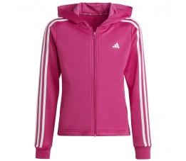 Bluza adidas TR-ES 3 Stripes FZH girls Jr HR5793