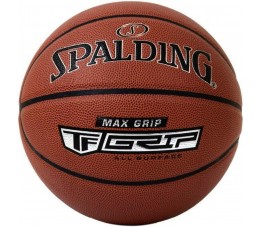 Piłka do koszykówki Spalding Max Grip brązowa 76873Z
