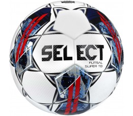 Piłka nożna Select Futsal Super TB FIFA Quality Pro 22 biało-czerwona 17692