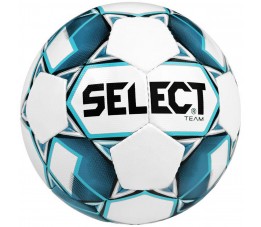 Piłka nożna Select Team 4 2019 biało-niebieska 15057
