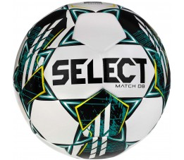 Piłka nożna Select Match DB 5 v23 FIFA Basic biało-zielona 17746