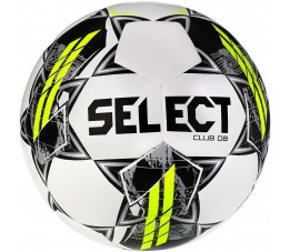 Piłka nożna Select Club DB 3 v23 biało-szaro-żółta 17815