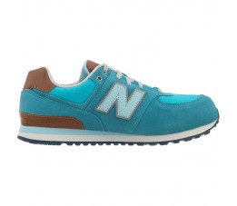 Buty dziecięce New Balance Turkusowe KL574U9G