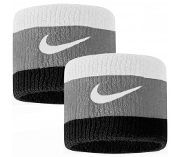 Frotka na rękę Nike szaro-czarna 2 szt. N0001565016OS