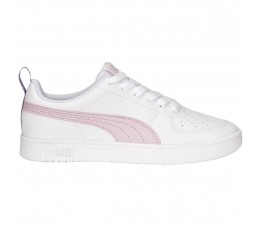 Buty dla dzieci Puma Rickie Jr biało-różowe 384311 15