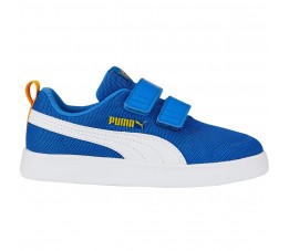 Buty dla dzieci Puma Courtflex v2 Mesh V PS niebieskie 371758 14