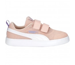 Buty dla dzieci Puma Courtflex v2 Mesh V PS różowe 371758 13