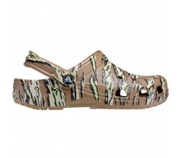 Chodaki Crocs Classic Printed Camo moro - khaki 206454 260