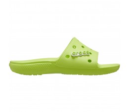 Klapki Crocs Classic Slide zielone 206121 3UH