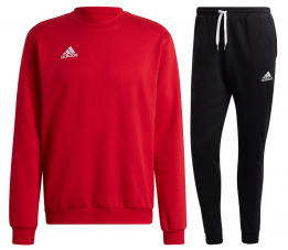 Dres adidas Entrada 22 Sweat czerwony HB0577 + HB0574