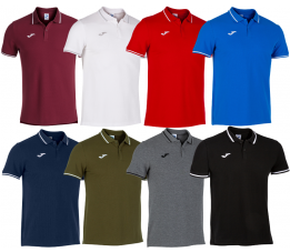 Koszulka Polo Joma Confort II 102228 - nadruki, różne kolory