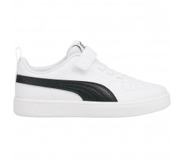 Buty dla dzieci Puma Rickie AC PS biało-czarne 385836 03