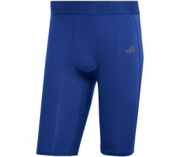 Spodenki męskie adidas Techfit Aeroready Short Tights niebieskie HP0613