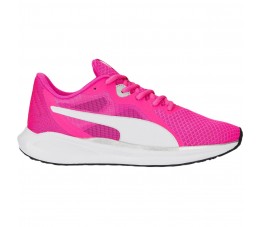 Buty damskie Puma Twitch Runner różowo-białe 377981 06