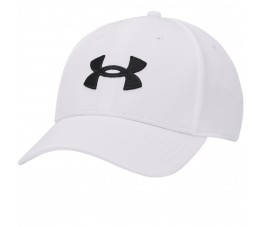 Czapka z daszkiem męska Under Armour Blitzing biała 1376700 100