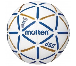 Piłka ręczna Molten H1D4000-BW D60 IHF Approved biało-niebiesko-złota