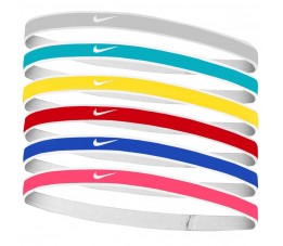 Opaski na głowę Nike Swoosh Sport 6 szt. N1002021406OS