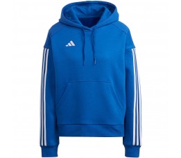 Bluza damska adidas Tiro 23 Competition Cotton Hoodie niebieska IC4617