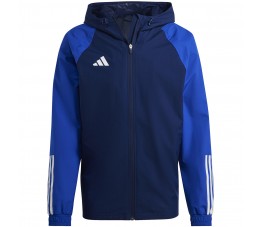 Kurtka męska adidas Tiro 23 Competition All-Weather granatowo-niebieska HK7657