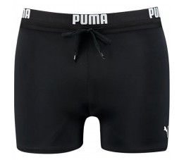Spodenki kąpielowe męskie Puma Swim Men Logo Swim Trunk czarne 907657 04
