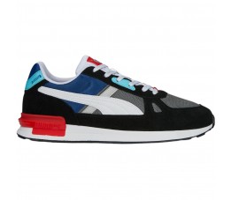 Buty męskie Puma Graviton Pro szaro-czarno-czerwone 380736 21