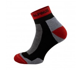 Skarpety Alpinus Sveg Low FI18448 szaro czerwone