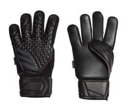 Rękawice bramkarskie adidas Predator Match Fingersave czarne HY4076