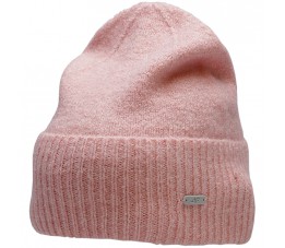 Czapka damska 4F jasny róż melanż H4Z22 CAD012 56M