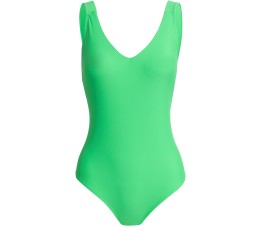 Kostium kąpielowy damski 4F F026 zielony neon 4FSS23USWSF026 41N