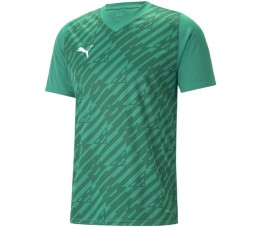 Koszulka męska Puma teamULTIMATE zielona 705371 05
