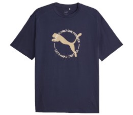 Koszulka męska Puma Better Sportswear Tee granatowa 676062 06