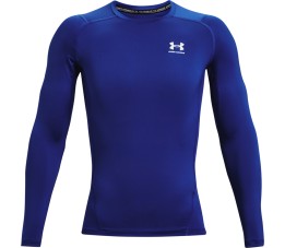 Koszulka męska Under Armour HG Armour Comp LS niebieska 1361524 400