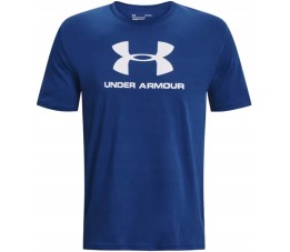 Koszulka męska Under Armour Sportstyle Logo SS niebieska 1329590 471