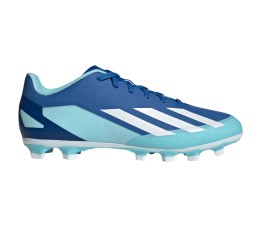 Buty piłkarskie adidas X Crazyfast.4 FxG niebieskie GY7431