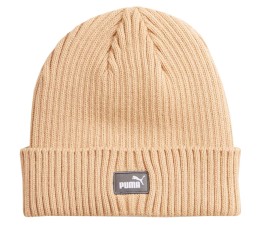 Czapka Puma Classic Cuff Beanie beżowa 024826 03