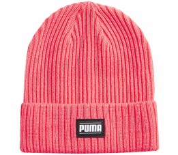 Czapka Puma Ribbed Classic Cuff Beanie różowa 024038 08