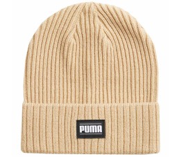 Czapka Puma Ribbed Classic Cuff Beanie beżowa 024038 07