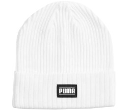 Czapka Puma Ribbed Classic Cuff Beanie biała 024038 06