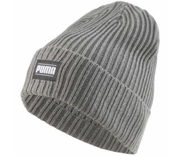 Czapka Puma Ribbed Classic Cuff Beanie szara 024038 03