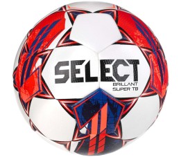 Piłka nożna Select Brillant Super TB 5 FIFA Quality Pro biało-czerwona 17848