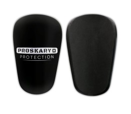 Ochraniacze piłkarskie Proskary Mini 10x6 cm czarne