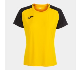 Koszulka damska Joma Academy IV żółto czarna 901335.901