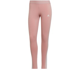 Legginsy damskie adidas Loungwear Essentials 3-Stripes różowe HD1828