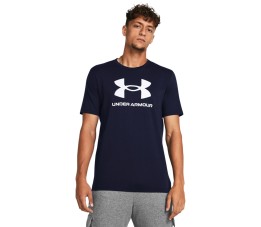 Koszulka męska Under Armour Sportstyle Logo granatowa 1382911 408