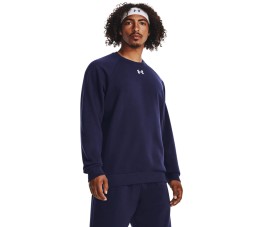 Bluza męska Under Armour Rival Fleece Crew granatowa 1379755 410