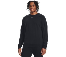 Bluza męska Under Armour Rival Fleece Crew czarna 1379755 001