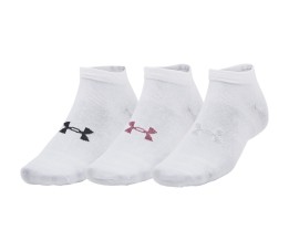 Skarpety Under Armour Essential Low 3 pary białe 1382958 100