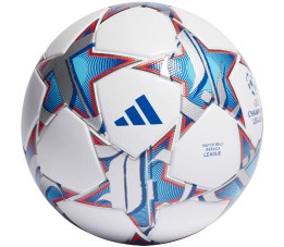 Piłka nożna adidas UCL League 23/24 Group Stage biało-niebieska IA0954