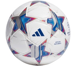 Piłka nożna adidas UCL Pro biało-niebieska IA0953