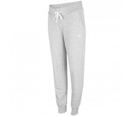 Spodnie damskie 4F chłodny jasny szary melanż H4L22 SPDD350 27M